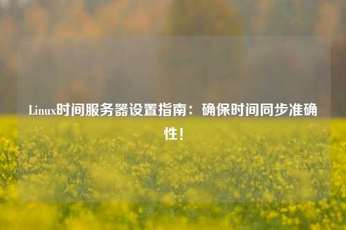 Linux時(shí)間服務(wù)器設(shè)置指南：確保時(shí)間同步準(zhǔn)確性！