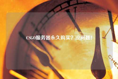 CSGO服務(wù)器永久購(gòu)買？沒問題！